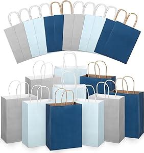 Amazon Skyygemm Pcs Paper Gift Bags Bulk With Handle Assorted