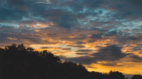 Silhouette Photo of Woman During Dawn · Free Stock Photo