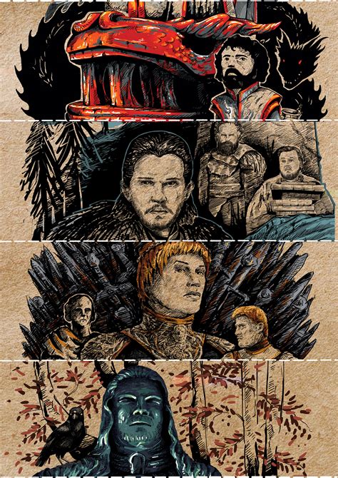 GAME OF THRONES COVERS on Behance