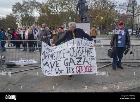 Londres Reino Unido De Noviembre De El Activista Pol Tico