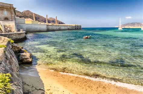 Island Of Favignana Aegadian Islands Sicily Stock Image