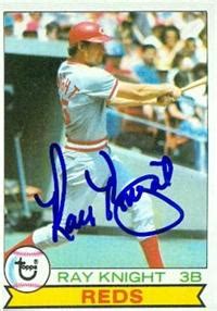 Ray Knight autographed Baseball Card (Cincinnati Reds) 1979 Topps #401