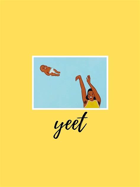 Yeet Meme Lady Throwing Baby Iphone Case For Sale By Memegoodies