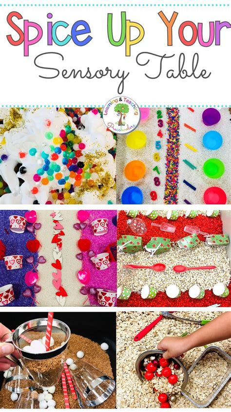 Spice Up Your Sensory Table with Preschool Ideas