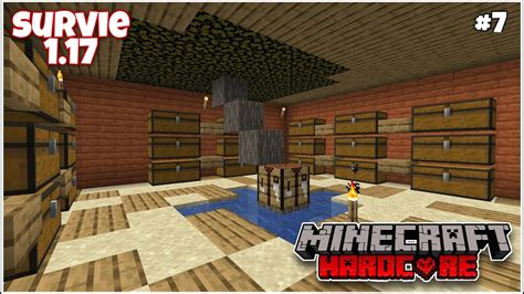 Construction De La Salle Des Coffres Minecraft Survie Hardcore En