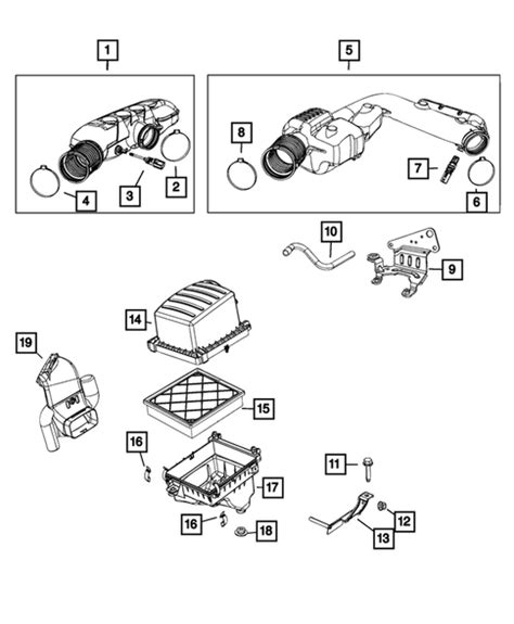 Air Cleaner For 2021 Jeep Grand Cherokee Mopar Estore