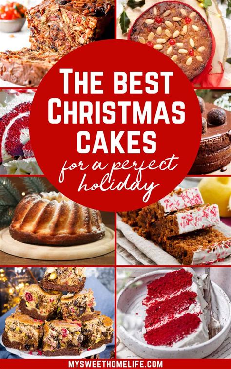 Christmas cake recipes to celebrate the season | My Sweet Home Life