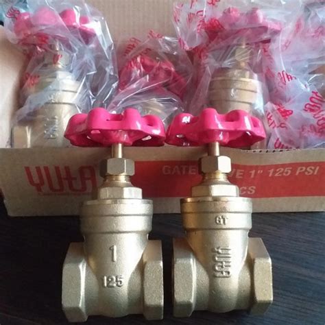 Jual GATE VALVE DRAT YUTA 1 INCH ORIGINAL Jakarta Pusat Cv Maju