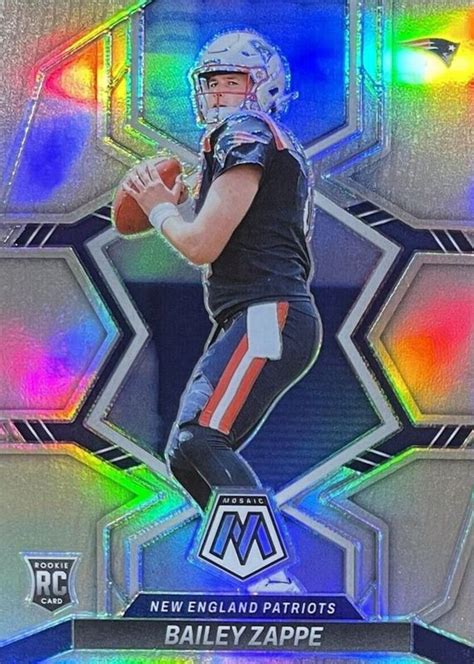 Bailey Zappe 2022 Mosaic Silver 321 Price Guide Sports Card Investor