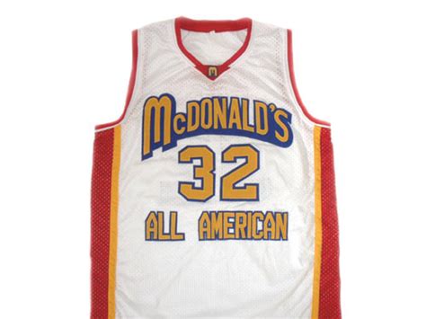 Lebron James #32 McDonald's All American Basketball Jersey White Any ...