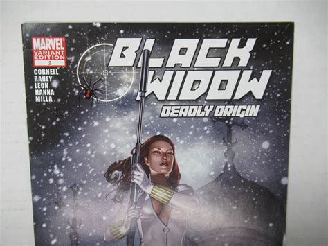 2010 Marvel Comics Black Widow Deadly Origin 2b Adi Granov 110 Variant Ebay