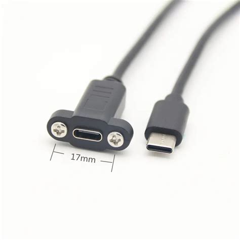 USB 2 0 C Typ C 3 1 Verl Ngerung Kabel Von Stecker Zu Buchse Mit