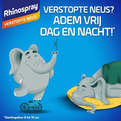 Rhinospray Verstopte Neus 1 18 Mg Ml Oplossing Neusspray 15 Ml Farmaline