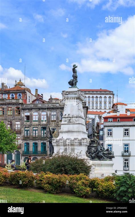 The Praça Do Infante Dhenrique Featuring The Estatua Do Infante D