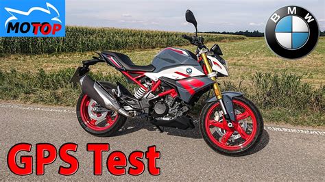 Bmw G310r 2022 Gps Test Acceleration Roll On Topspeed Youtube