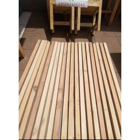 Jual Kayu Kaso Jati Belanda X X Cm Batang Shopee Indonesia