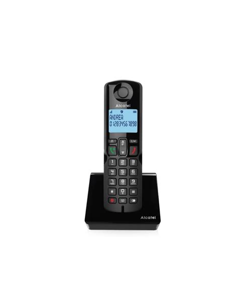 Alcatel ATL1425369 Teléfono inalámbrico DECT S280 EWE BLK