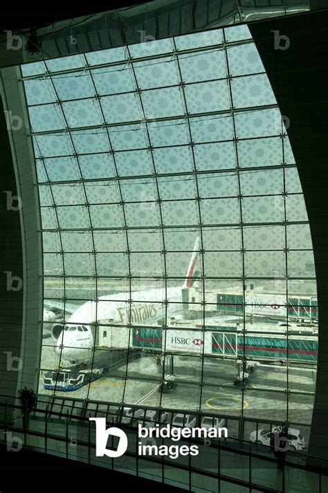 Image of Emirates Airbus A380 at Dubai International Airport, Dubai ...