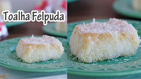 BOLO GELADO DE COCO Toalha Felpuda I Receitas E Temperos YouTube