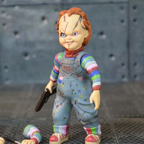 Figuras de miedo chucky juguetes películas de terror muñecas de