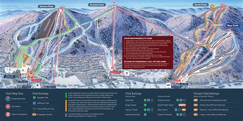 Snow Trail Map – Mountain Creek