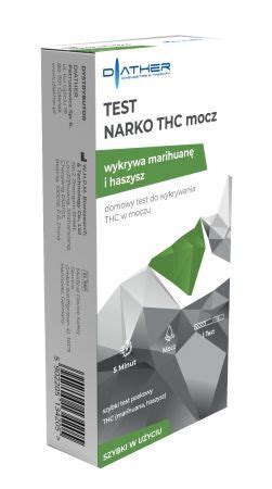 Test Narko Thc Mocz Wyr B Medyczny Wykrywanie Narkotyk W Z Moczu