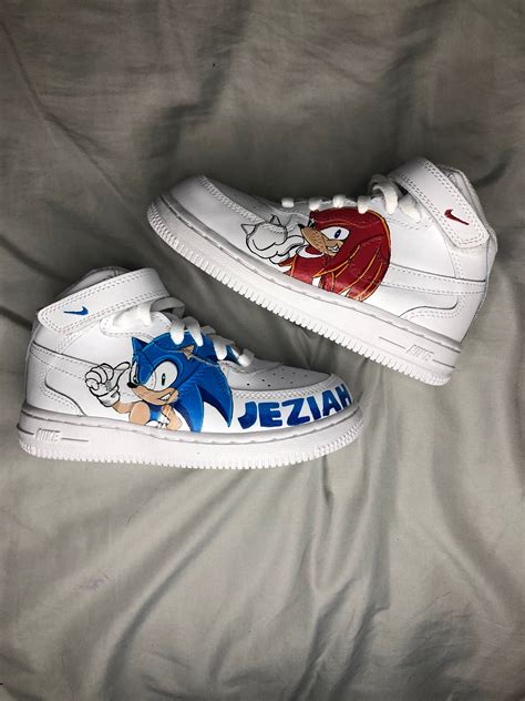 Sonic The Hedgehog Nike Shoes