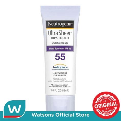 Jual Neutrogena Sunscreen Spf50 88ml Shopee Indonesia