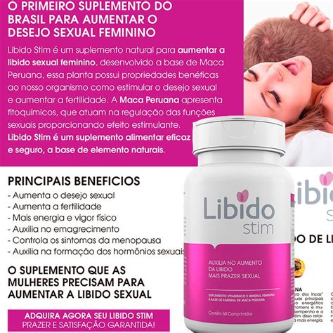 Libido Stim Aumenta O Libido Feminino Por R 37 40 No Atacado