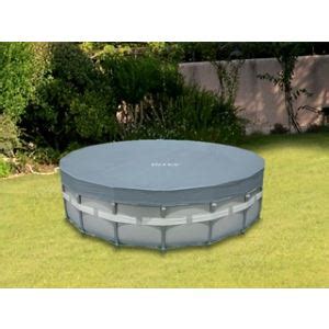 Intex 57900 Bâche de protection Deluxe Ø 5 44 m pour piscine