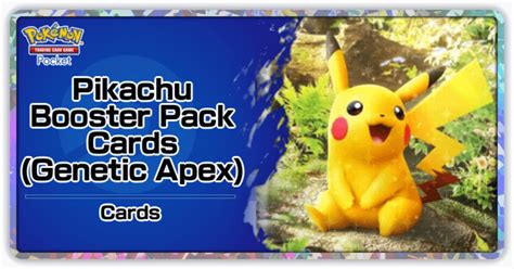 List Of Pikachu Pack Cards In Genetic Apex A1 Pokemon TCG Pocket