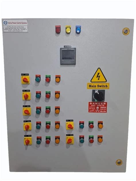 Three Phase 415 V Solar Water Pump Control Panel 7 5 HP At Rs 115000