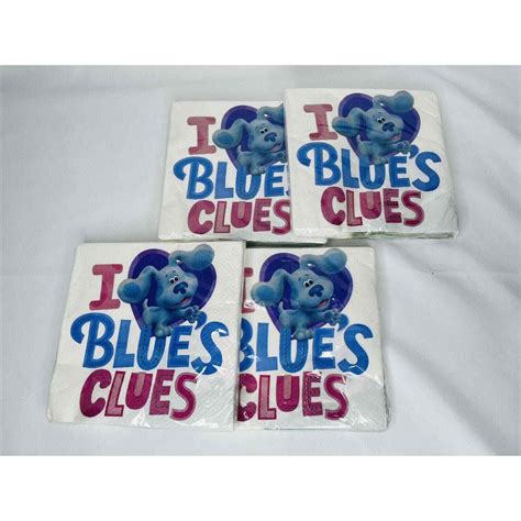 Blues Clues You Lunch Napkins Unique Ct Bundle Of Birthday