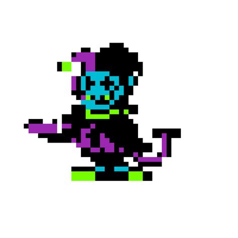 Pixilart Tiny Jevil By TheShark0402