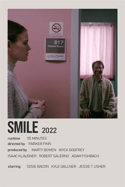 Smile Minimalist Movie Polaroid Poster | Film posters vintage, Film ...