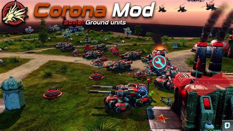 RA3 Corona Mod Soviet Ground And Air Forces First Look Red Alert 3