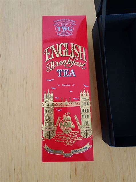 Twg Loose Tea Leaves 100gm110gm 2 Flavours In A Twg T Box Silver Moon And English