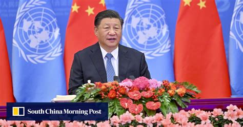 Chinas 50 Years At Un Xi Jinping Says International Rules And Order