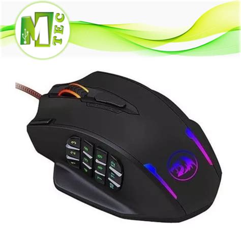 Redragon Impact M Mouse Gamer Rgb K Dpi Mtec