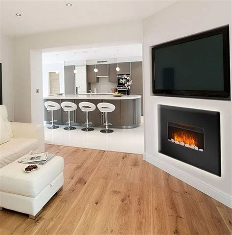 Electric Fireplace Adds Romanticism To Your Living Room | Electric ...