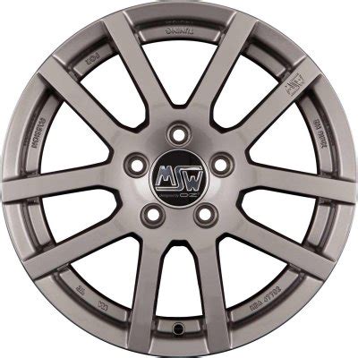 Msw By Oz Racing Wheels In Grey Silver Alloy Wheels Direct