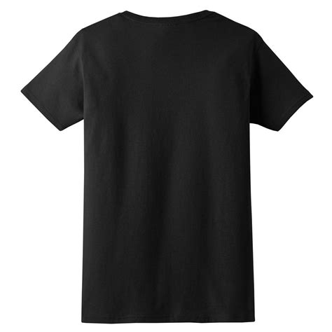 Gildan L Women S Ultra Cotton T Shirt Black Fullsource