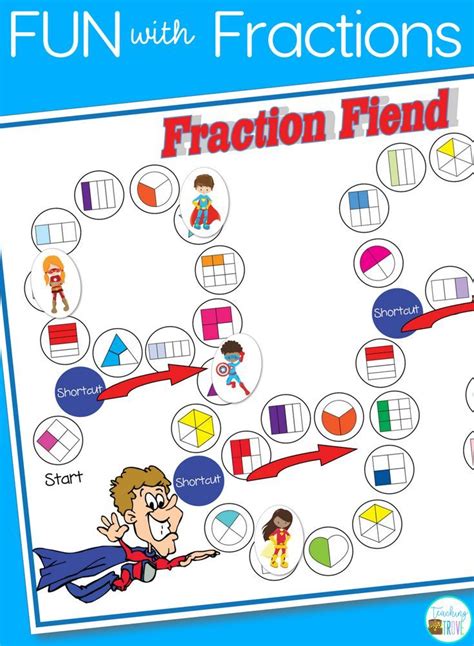 Fraction games are a fun and motivating way to consolidate early ...