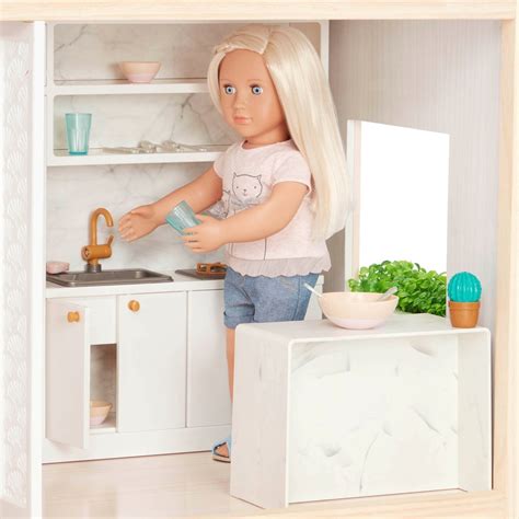 Our Generation Sweet Home Wooden Doll House | Smyths Toys Ireland