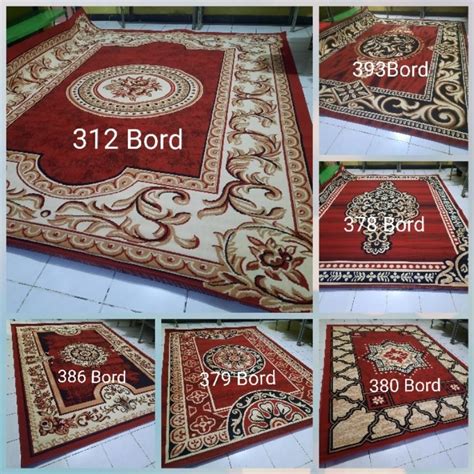 Jual Karpet Permadani Shafira Mega Jumbo Sangat Besar 275x350 Cm Marun