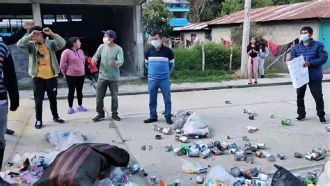 Huach N Pobladores Protestan Contra Alcalde Del Distrito Teodoro