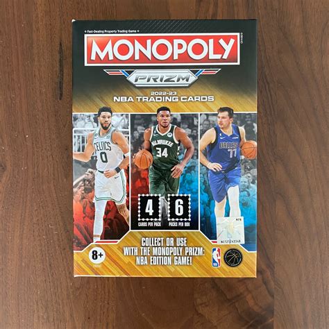 Monopoly Prizm Nba Cards Booster Box Game Hobbies Toys