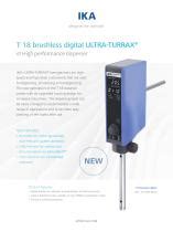 Dispersador De Eje Vertical T Brushless Digital Ultra Turrax