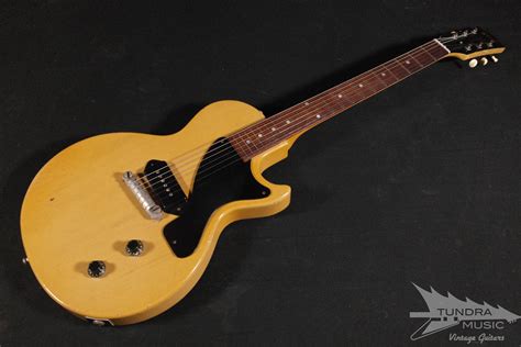 Gibson Les Paul Junior Tv 1956 Tv Yellow Guitar For Sale Tundra Music