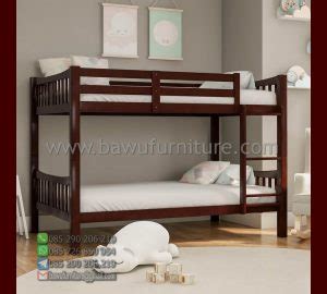 Harga Tempat Tidur Tingkat Model Minimalis Jati Terbaru Podium Mimbar